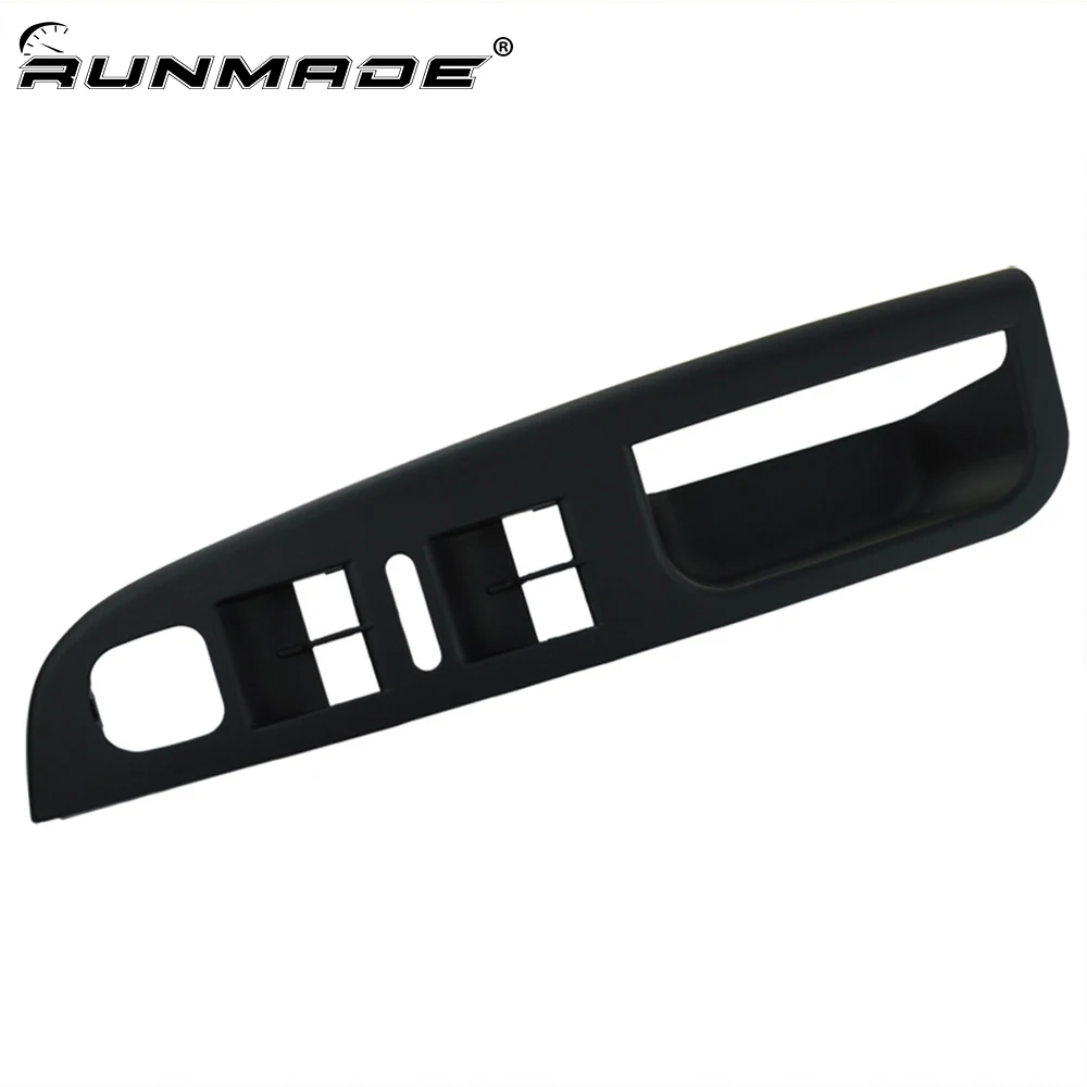 runmade Master Power Window Switch Control Panel Bezel Trim Cover 1K4868049C 1K4 868 049C for 2005-2010 VW Jetta MK5