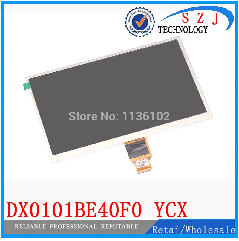 

New 10.1'' inch DX0101BE40F0 YCX TFT LCD Display Screen 1024*600 tablet pc Free shipping