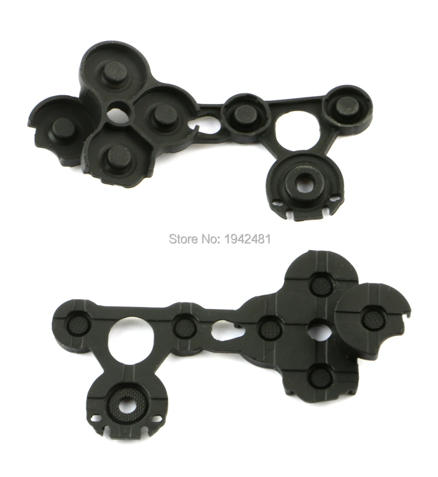 Almohadilla de goma conductora para XBOX one XBOXONE, piezas de reparación de 300 piezas, color negro