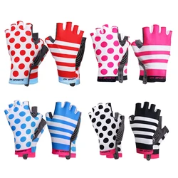 DH SPORTS Cycling Gloves Half Finger Bike Gloves Shockproof Breathable Mountain Bicycle Glove Men Individuality Cycling Clothing