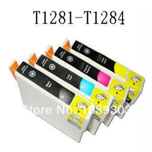 

4 T1281 T1282 T1283 T1284 Compatible Eposn Ink Cartridge For Stylus SX130 SX125 SX-130 SX235W SX435W SX425W BX305F BX305FW Prin