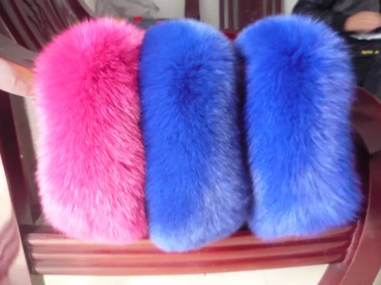 Free shipping fur collars scarves man and women The fox fur collar 22 colors female fur scarf collar specials