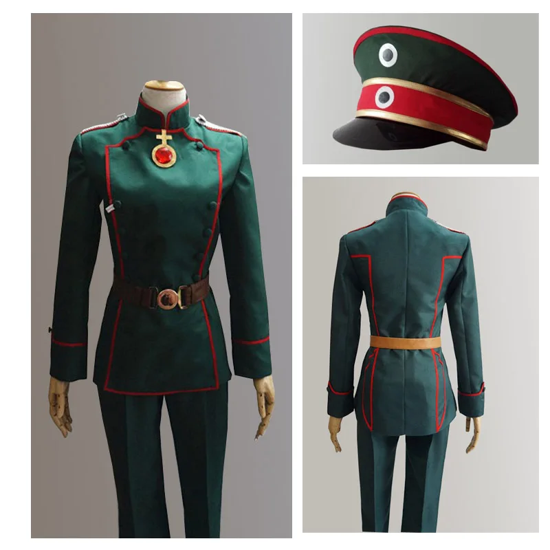 Anime Saga of Tanya Tanya von Degurechaff Cosplay Costume Customized