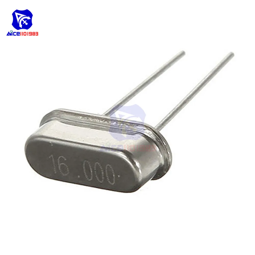 20PCS/Lot 16.000MHZ 16.000M 16M 16MHZ 16 MHZ 16M HZ Crystal Oscillator HC-49S