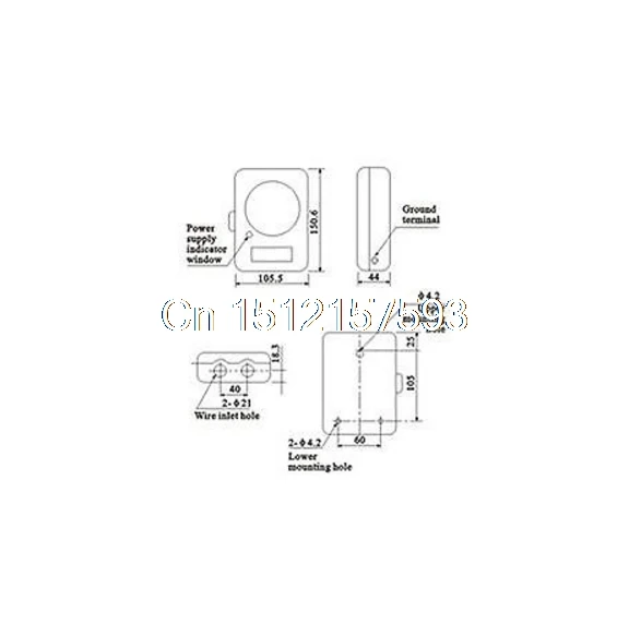 1* Mechanical Time Switches Manual /Auto Control AC220V 10A Timing Range 24h