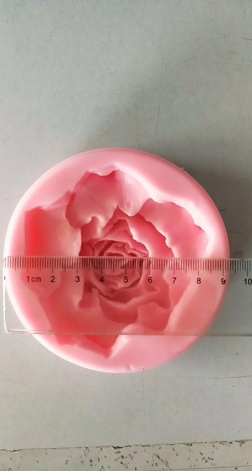 Flower Rose Mold Silicone Soap Mold Cake Decoration Mold Rose Flower Handmade Soap Making Mold Aroma Stone Moulds PRZY No.s8008