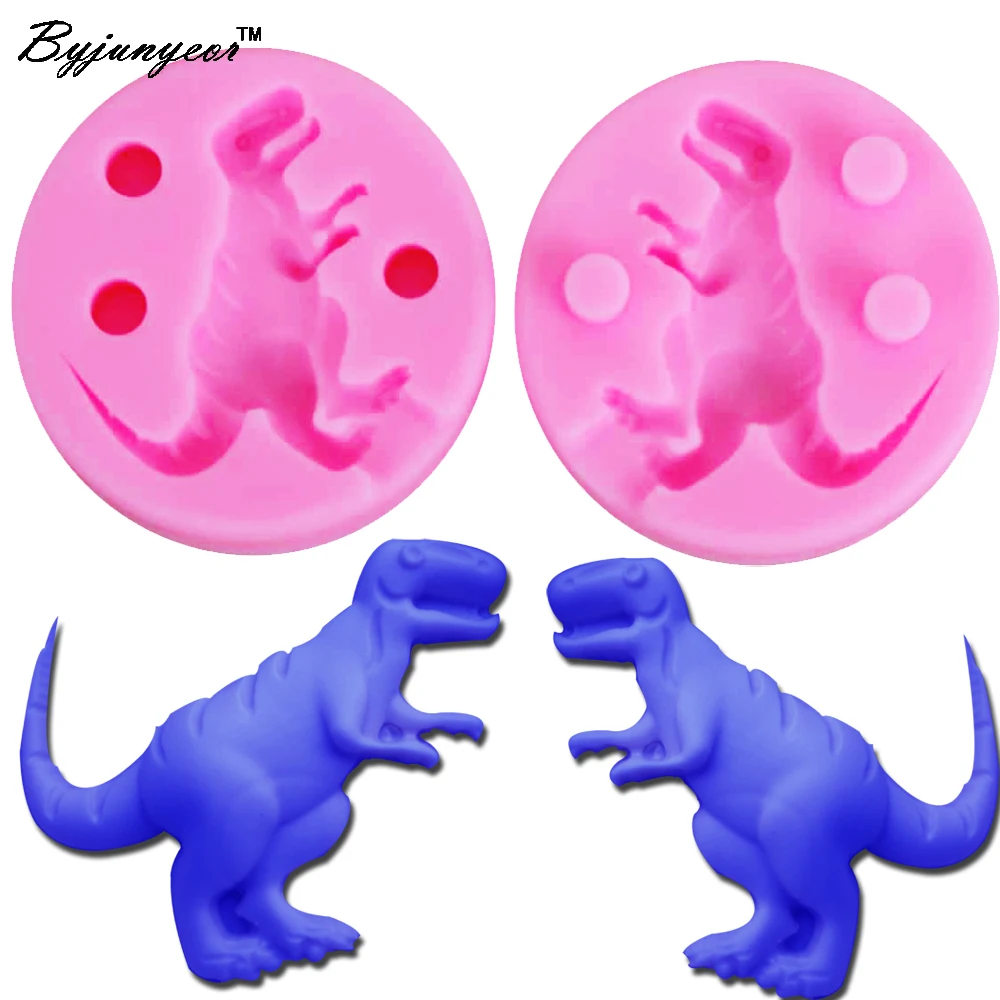 

M531 3D Dinosaur Drago Epoxy UV Resin Fondant Silicone Mold Jelly Chocolate Cake Decorating Tools Gumpaste Candy Clay S 5*1cm