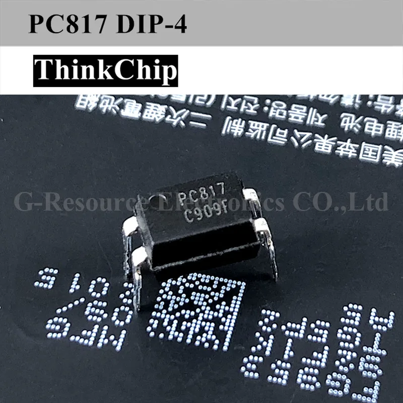 (50pcs) PC817C PC817 EL817 FL817 DIP-4 High Density Mounting Type Photocoupler