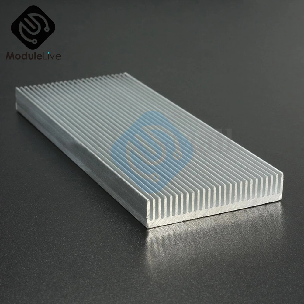 100x41x8mm Aluminum HeatSink radiator Heat Sink (Dense tooth )