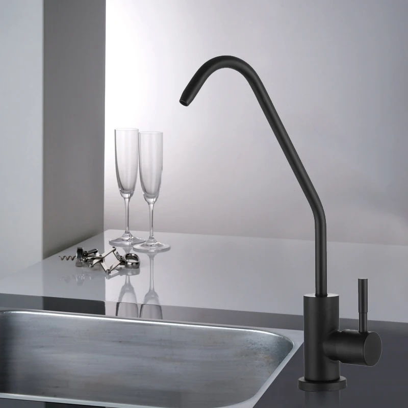Stainless Steel Kitchen Water Filter Faucet Drinking Water Tap Reverse Osmosis Drinking Water Filter Sink Tap Kitchen Accessory