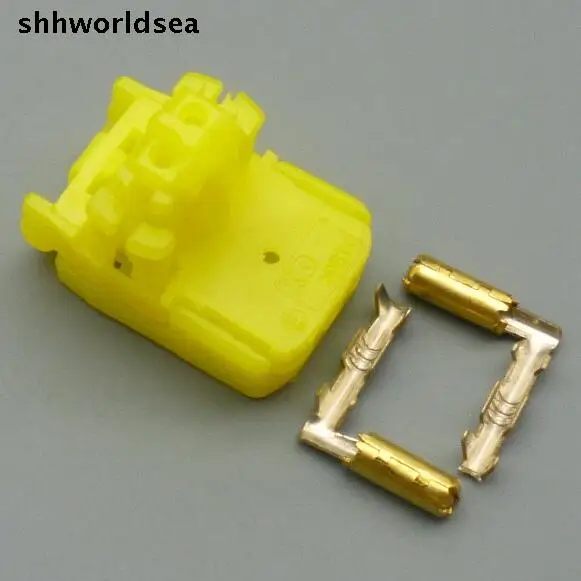 

shhworldsea 2 Pin Female Automotive Plug Socket Auto Connector DJ7027Y-0.6-21 For Mazda Pentium Car