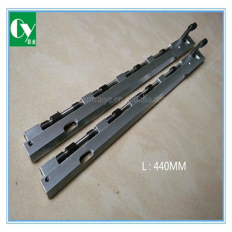 

2 Pieces Best Quality GT-1304 Gripper Bar Windmill 13x18 T-Platen Press Printing Machine Parts 440mm