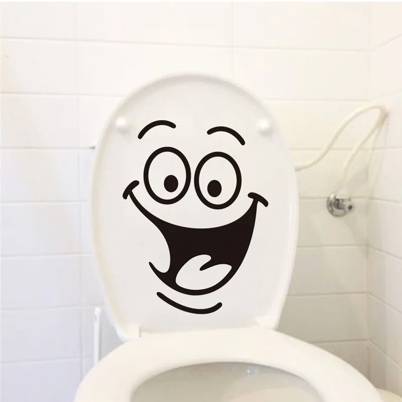 WC Toilet Entrance Sign Door Stickers For Public Place Home Decoration Creative Pattern Wall Decals Diy Funny Vinyl Mural Art