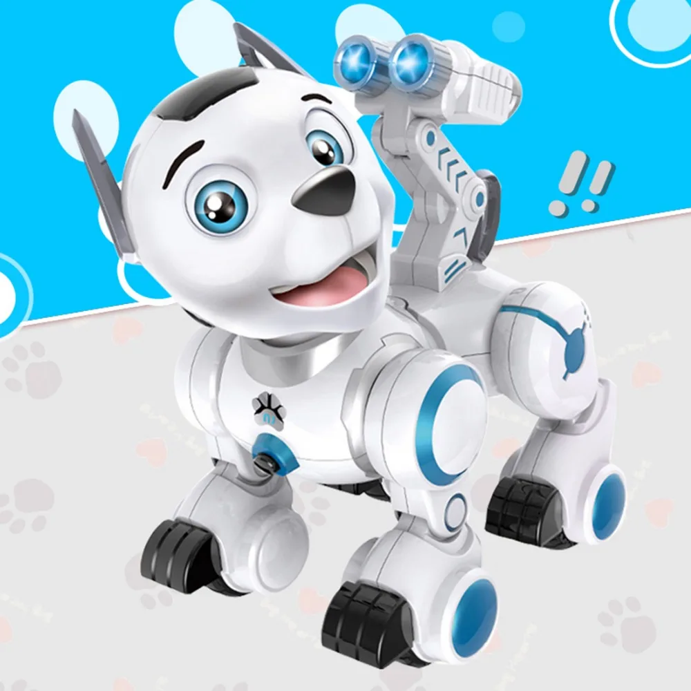 Kind Rc Speelgoed Elektronische Vroege Educatief Hond Intelligente Rc Smart Robot Hond Speelgoed Met Dansen Knipogen Voor Kid Verjaardag gift