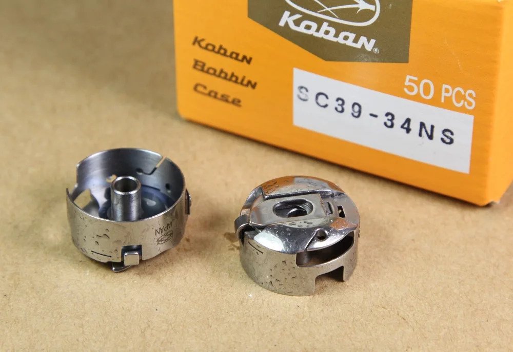 5PCS 130.06.397 ORIGINAL KOBAN SC39-34NS BOBBIN CASE FOR ZSK 166M, 167, 167E, 168, 169, 169E, 170~174, 170E MACHINE 22MM bobbins