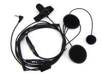 1-Pin Full Face Motorcycle Helment Headset PTT for Motorola Talkabout Radio TLKR T5 T82 T289 T400 MR350R MD200R Walkie Talkie