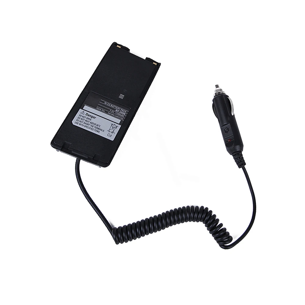 Adaptador eliminador de batería de Radio de coche BP-209, radio comunicador, cargador de batería yaesu, para IC-V8/V82, A6, T3H, F3GS, F11