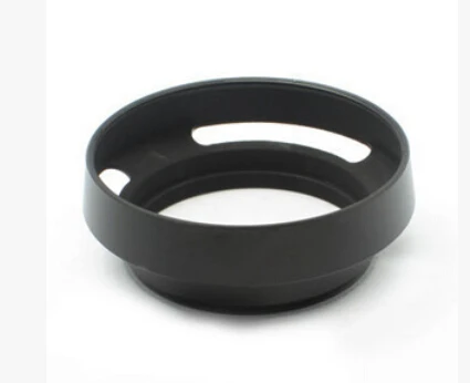 Capot ventilé en métal 43mm Filetage de filtre pour Leica Samsung Panasonic MH-43 noir Promotion