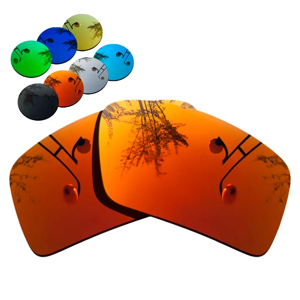 

100% Precisely Cut Polarized Replacement Lenses for Vonzipper Snark Sunglasses Red Mirrored Coating Color- Choices