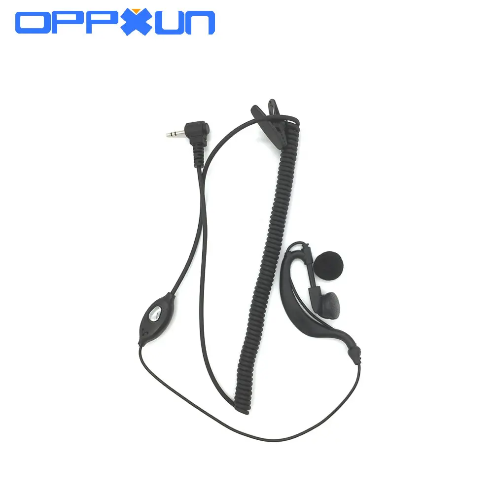 OPPXUN Telescopic spring headset 2.5mm single - hole Jack For Motorola  T6200 T6210 T6220 Tlkr T3 T4 T5 T5428 Walkie talkie