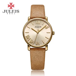 Julius Creative Markers design Ladies Dress Watch For Women 2017 New Wristwatch Girl Hour Female Clock Quartz Reloj Mujer JA-968