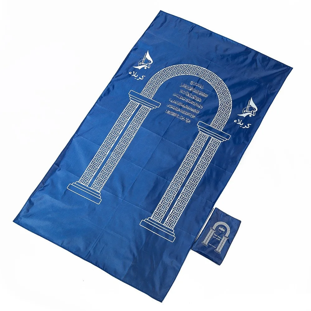 Muslim portable travel worship mat rain cloth simple worship blanket pocket worship pad 105*65cm