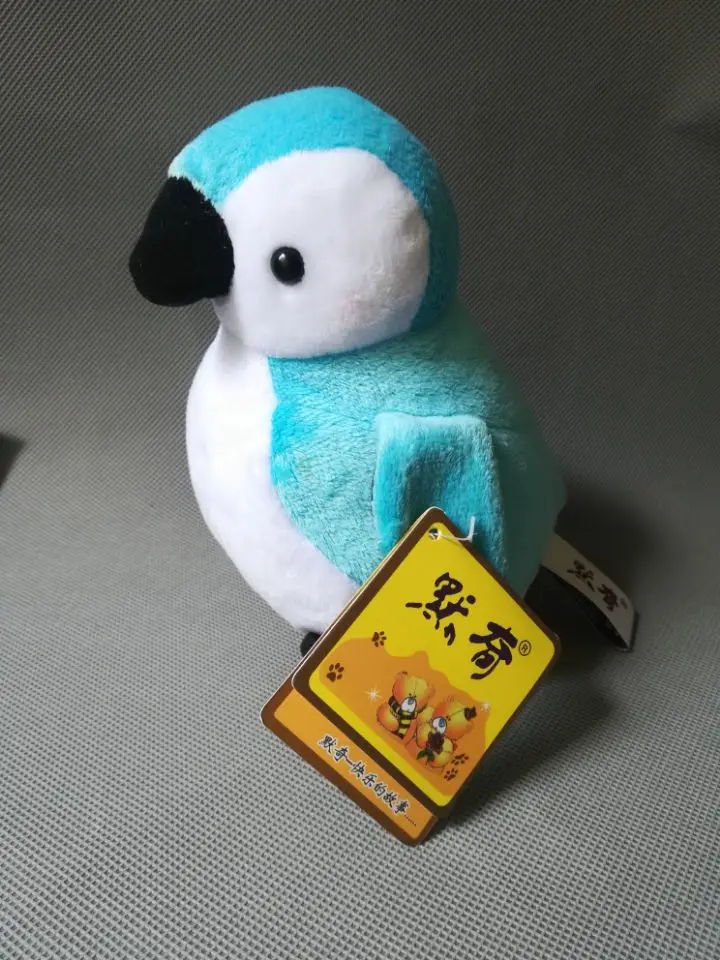 

cartoon penguin plush toy about 16cm blue penguin soft doll kid's toy birthday gift h0985