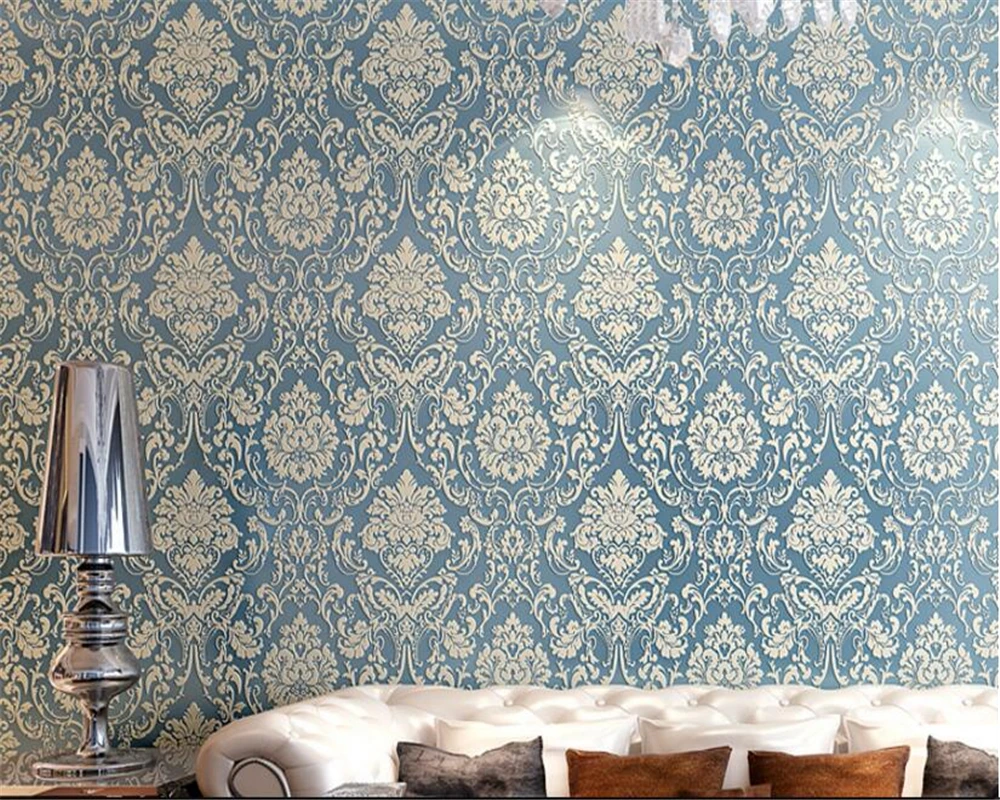 

beibehang High grade embossed three-dimensian nonwoven wall paper papel de parede wallpaper living room bedroom TV background