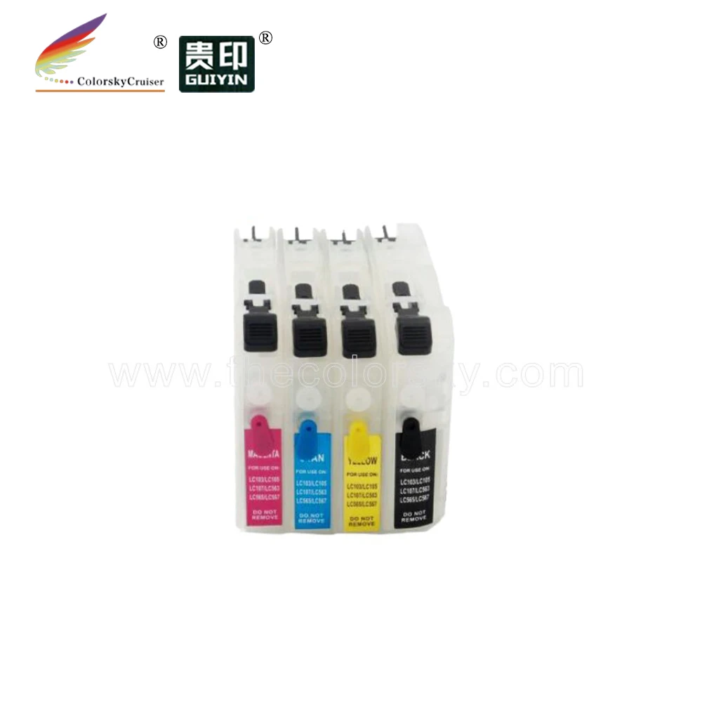 (RCB-LC563) refill refillable ink cartridge for Brother MFC J2310 J2510 J3520 J3720 J6520DW J6720DW J6920DW LC563 lc565 lc567