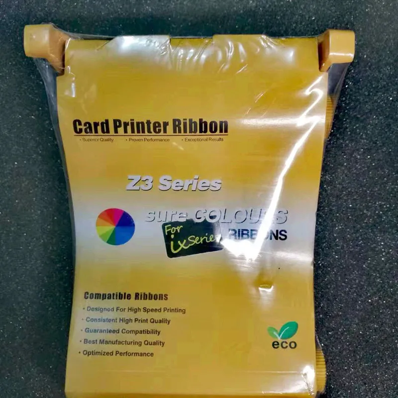 Zebra 800033-340 YMCKO Color Ribbon - 280 prints Compatible for Zebra Zxp series 3 card printers