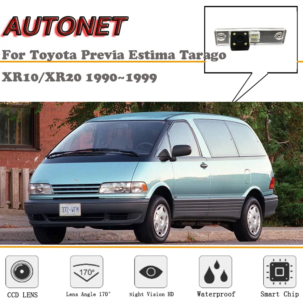 AUTONET Rear View camera For Toyota Previa Estima Tarago XR10/XR20 1990~1999/CCD/Reverse Camera/license plate camera