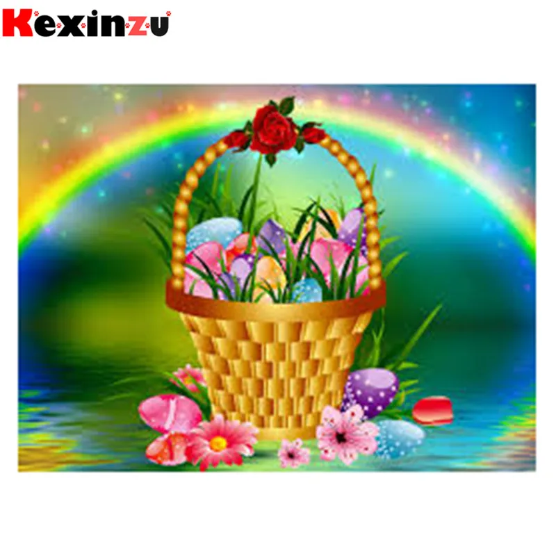 kexinzu Full Square/Round 5D Diy Diamond Painting Cross Stitch 