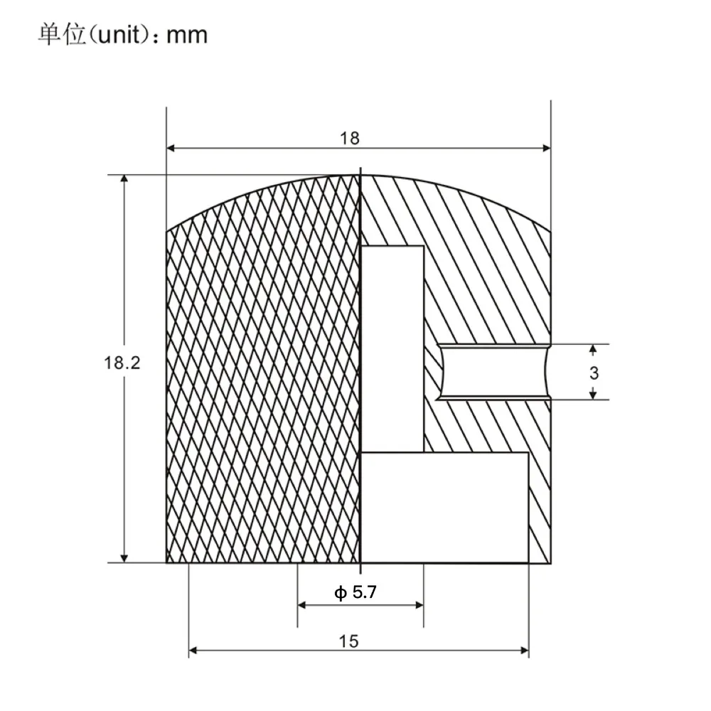 Pulseira de metal para controle de guitarra, 4 peças, botões, formato de cúpula, preto, com chave, acessórios para guitarra elétrica