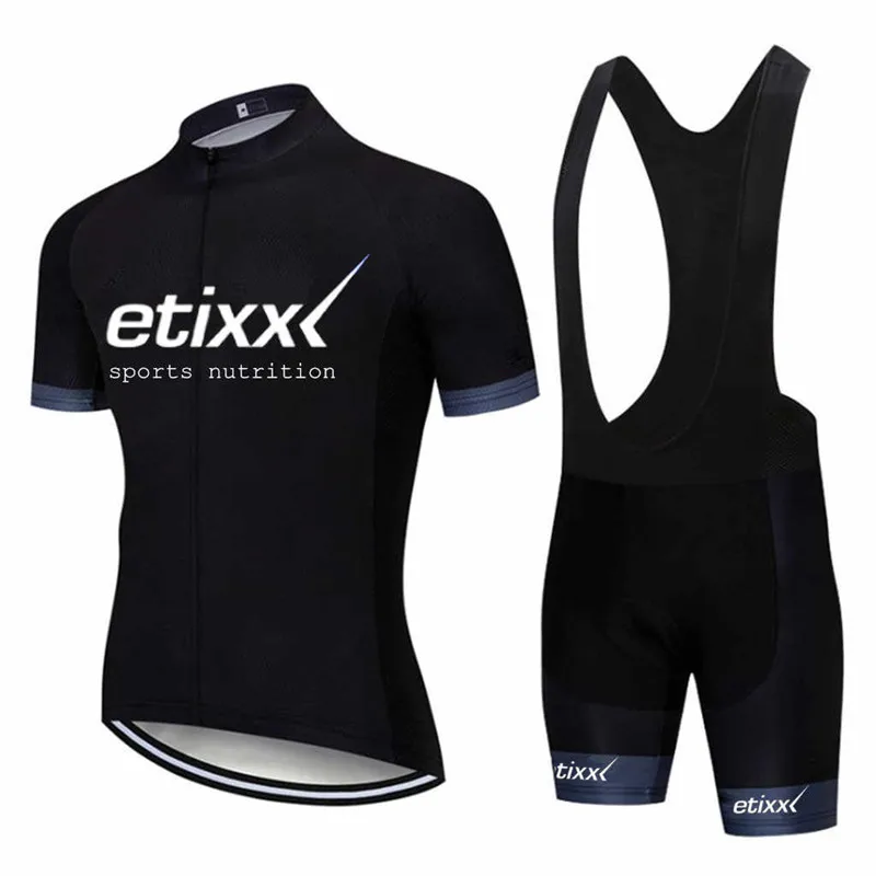 ETIXXL Pro Team Cycling Clothing Man 2024 Racing Sport Bicycle Cycling Jersey Sets Ropa Ciclismo Short Sleeve MTB Bike Clothing