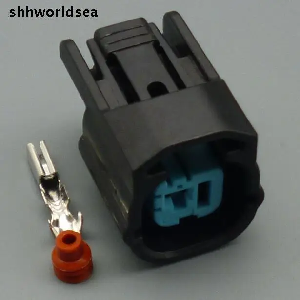 

shhworldsea 1 Pin 2.0MM Female car waterpoof plug auto Knock Sensor Horn Automotive Connector For Honda HD K Series 6189-0591