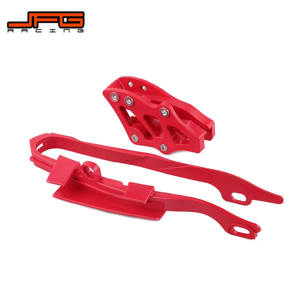 Motorcycle Red Chain Slider Guide Guard Swingarm Slider Protector For HONDA CR125R CR250R CRF250R CRF450R CRF250X CRF450X