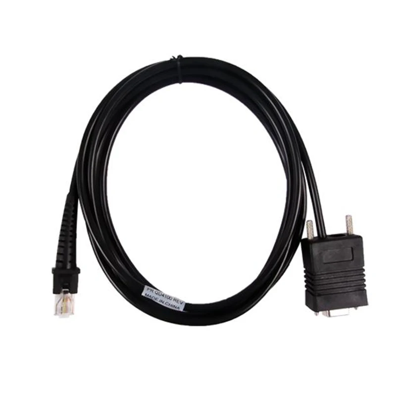 2M RS232 Serial to RJ45 Cable For Datalogic D100 D130 GD4130 GD4400 QD2130 Barcode Scanners