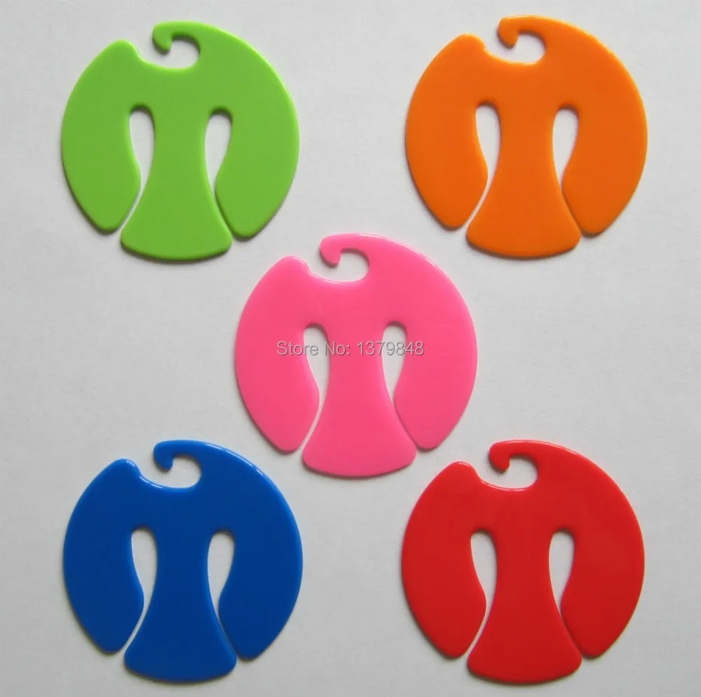 20 Pcs/Set Multifunctional Sock Clips Colorful Sock Organizers Sorters Holders Laundry Folder Storage