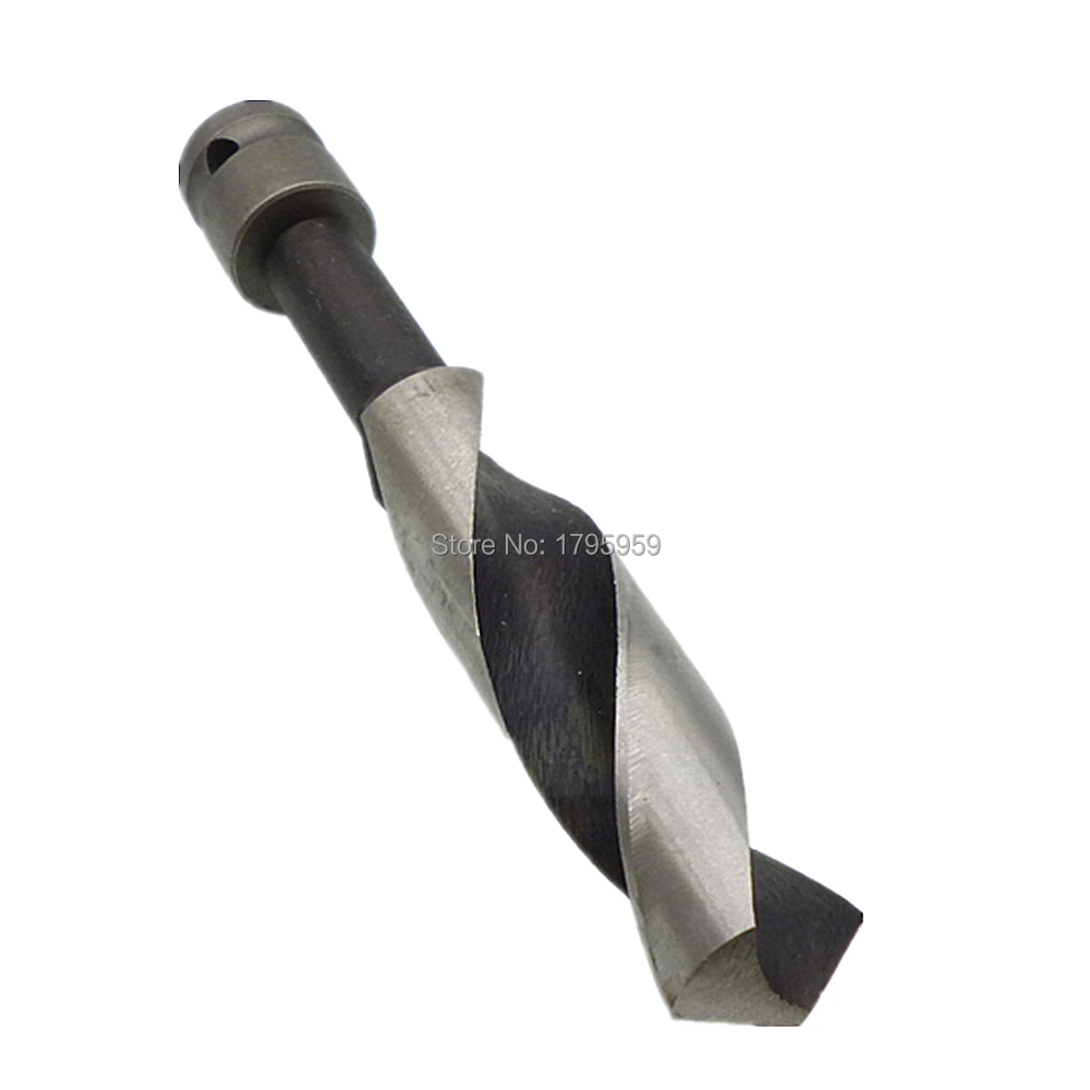 Ridotto Shank Drills Metrica Hss Drill Bits Diametro Lama 22mm HSS Punte Elicoidali In Acciaio Al Carbonio 1/2 "Sq. convertitore Adattatore