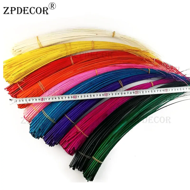 ZPDECOR Wholesale 40-60cm/16-24 Inch Dyed Ostrich Quill Spines