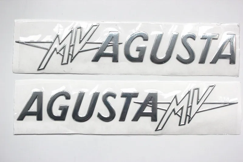 2 pcs/ lot Motorcycle 3D Sticker Decal Carbon fit for AGUSTA MV Film Waterproof Reflective 08