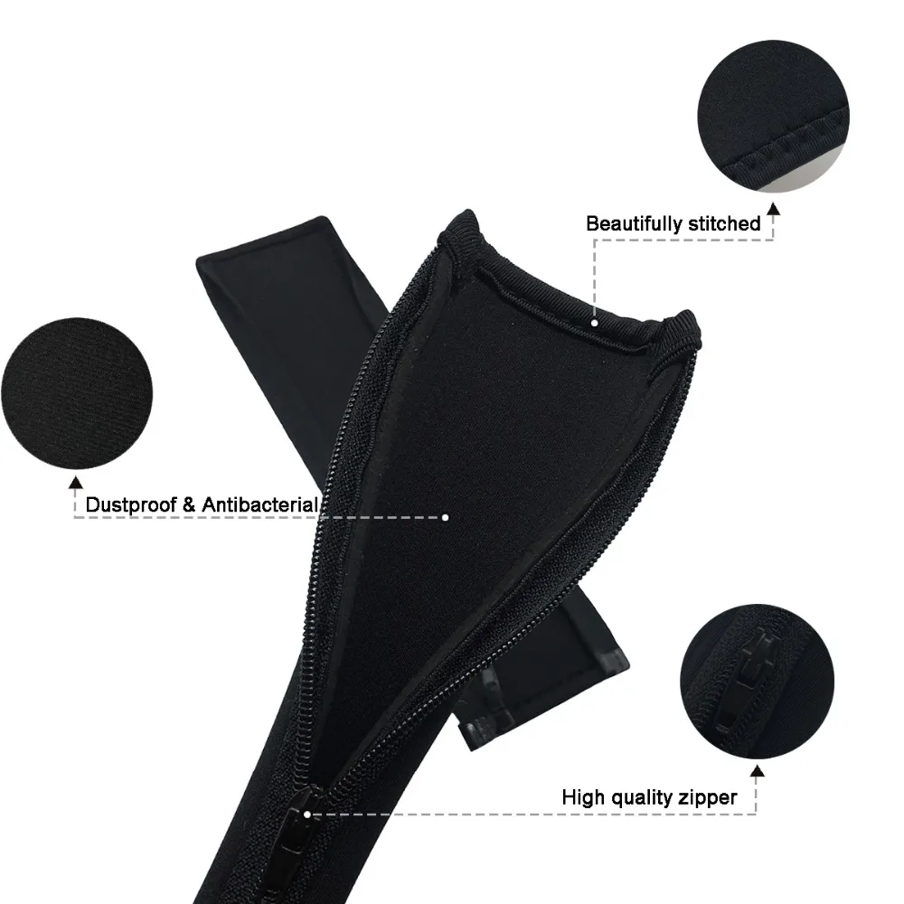 For ASUS ROG DELTA Gaming Earphones Sleeve Headband Cushion Bumper Cover Cups Replacement Headphones Accessories