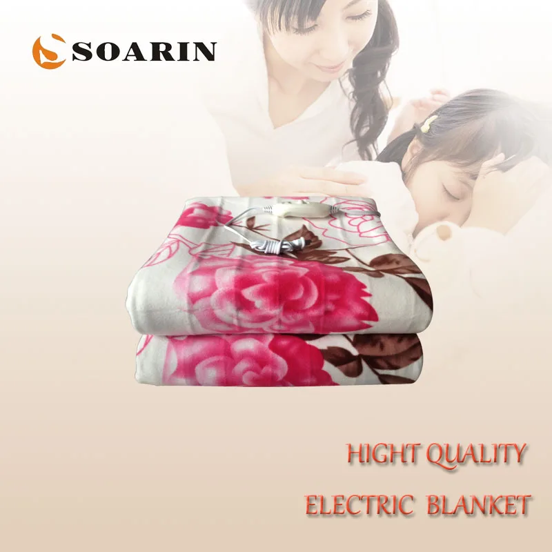 

SOARIN Electric Blanket Plush Electric Heating Blanket 220v Heated Mattress 180*200 Body Warmer Carpets Heated Electric Mattress