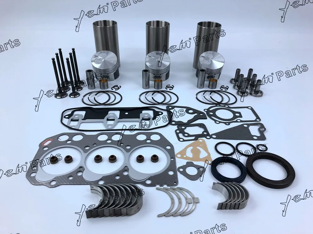 

For 3TNA72 engine repair kit piston +piston ring + Cylinder liner + bearings + full gasket set