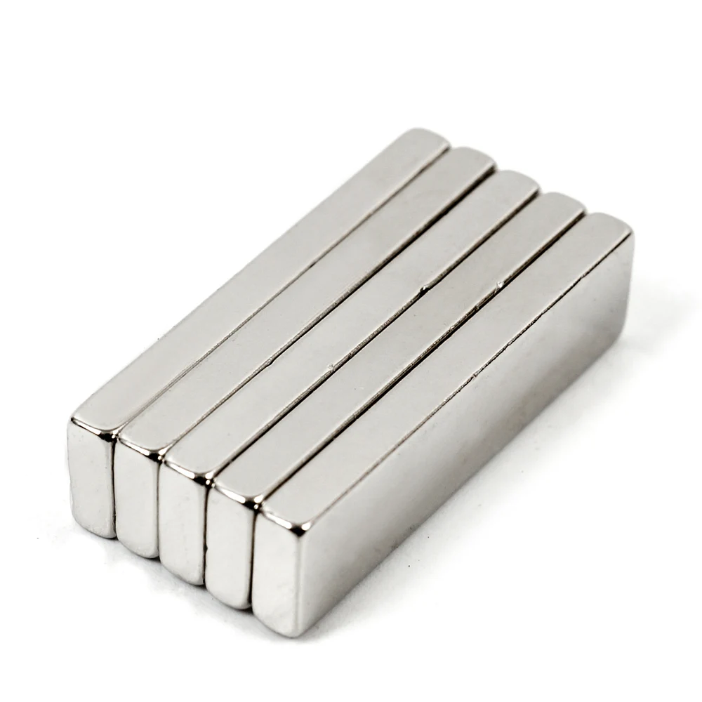 10pcs 40 x 10 x 4mm N35 Super Strong Block Magnets Rare Earth for Art Craft Permanet Neodymium Magnet 40*10*4mm