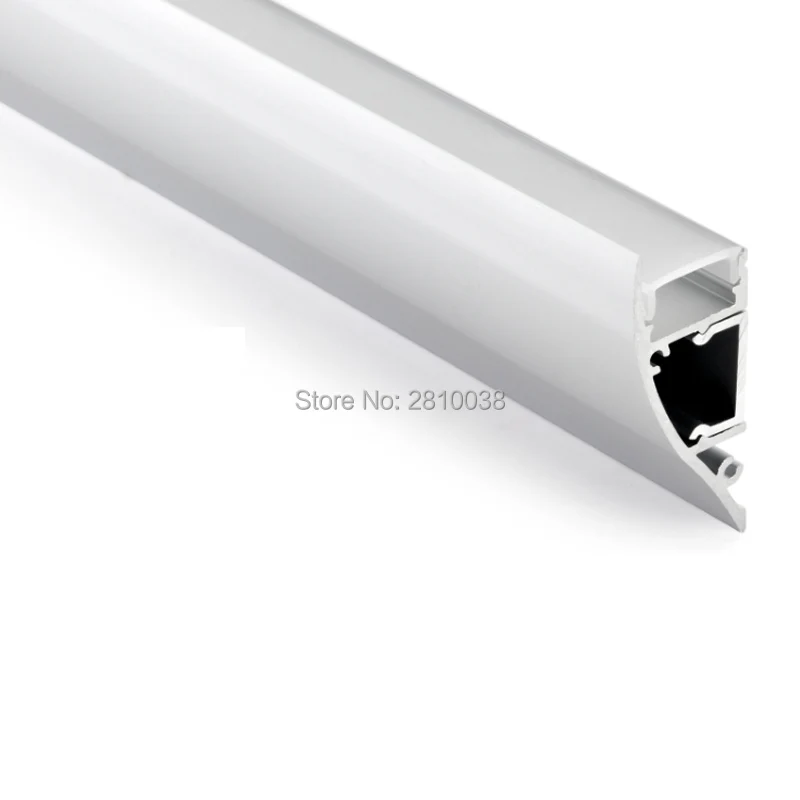 

20 X1 M Sets/Lot wall washer aluminum led extrusions and half circle shape led alu profile for wall upside lighting