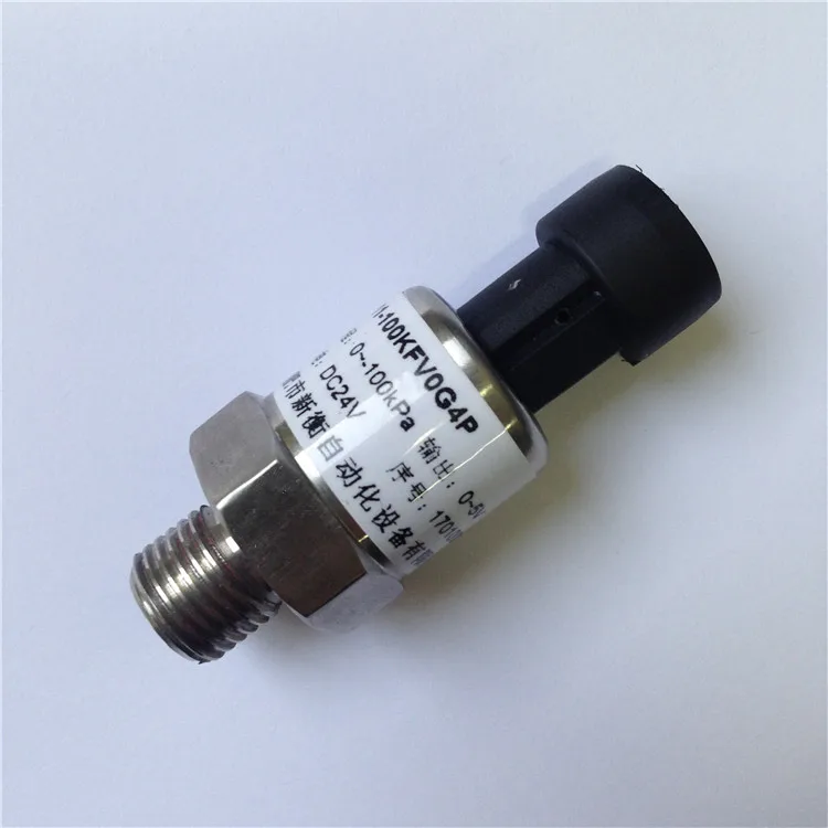 Silicon Core Body Vacuum Negative Pressure Sensor Vacuum Negative Pressure Transmitter -100kpa~0 ,0-5V 4-20mA G1/4 Gas Sensor