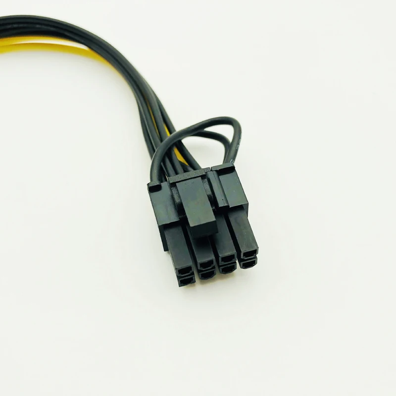 Cable de fuente de alimentación PCI-E, Cable SATA de 15 pines a 8 pines (6 + 2), 20cm, 18awg para tarjeta gráfica, 5 unidades, nuevo