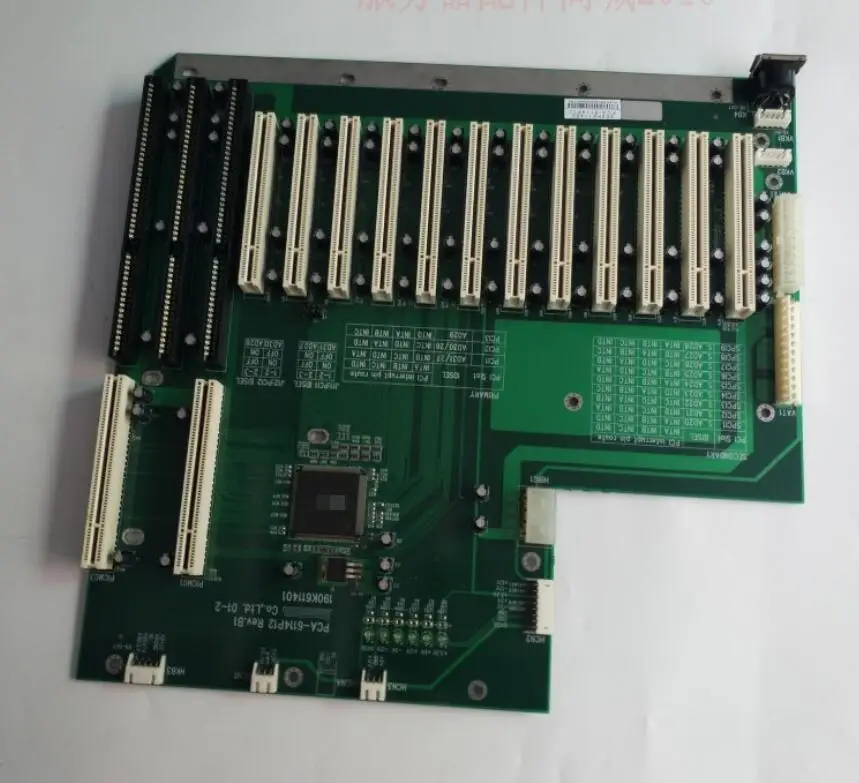 

PCA-6114P12 REV.B1 Very Nice Embedded IPC Industrial Backplane Board PICMG 1.0 BUS Expansion 12*PCI Slot