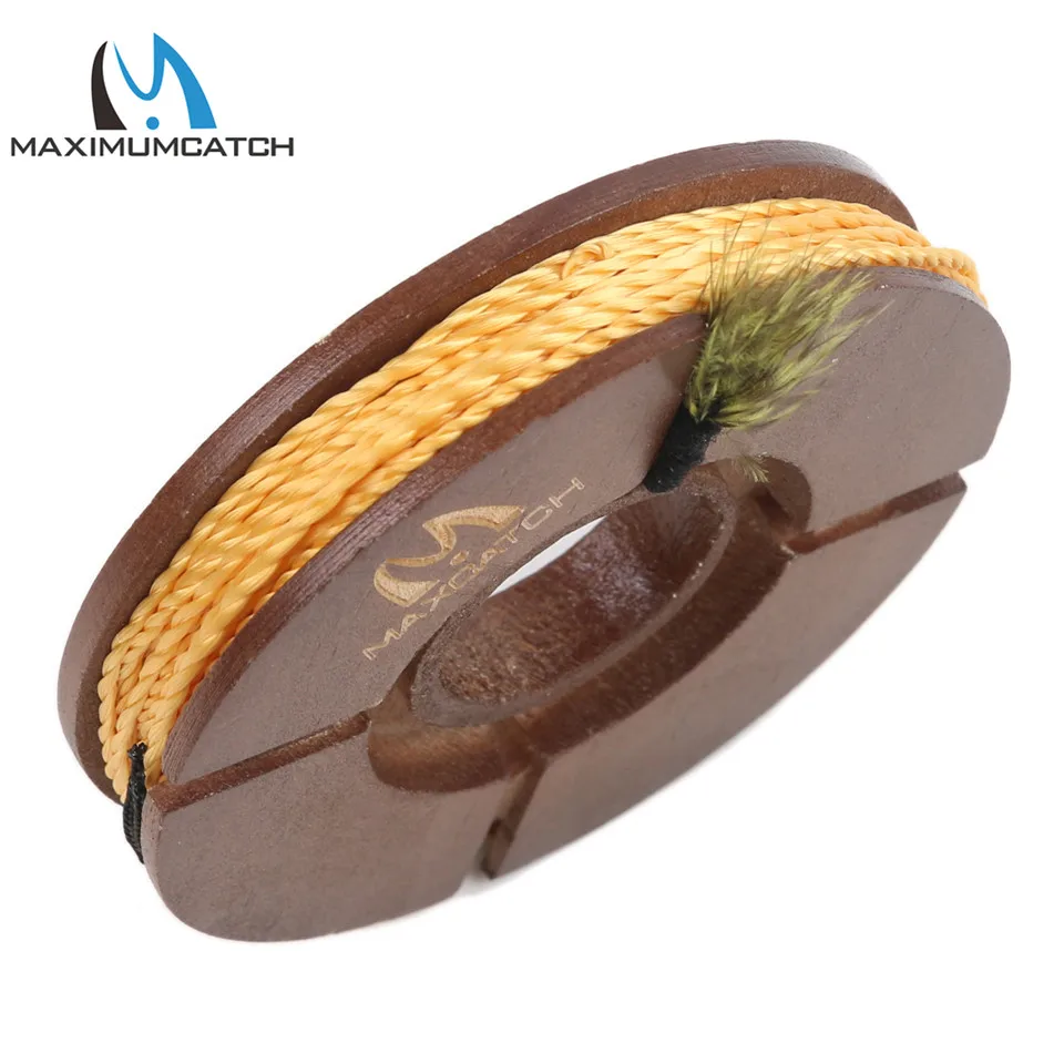 Maximumcatch 2pc Tenkara Line Keeper Hook Keeper Natural Wood Tenkara Fishing Line Holder Fly Fishing Accessory